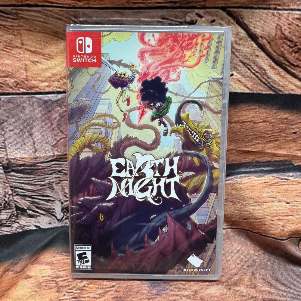 EarthNight Nintendo Switch Video Game Limited Run Games Side-Scrolling